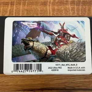 Ultra PRO - March of The Machine Card Playmat ft. Sidar Jabari of Zhalfir MTG